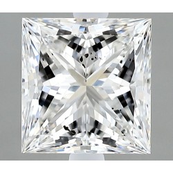 Diament szlif princess, 1ct, SI2, E, GIA 6532993613