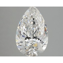 Diament laboratoryjny szlif gruszkowy, 2.01ct, VVS2, E, IGI LG739532726