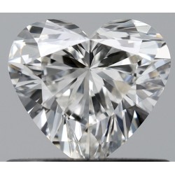 Diament serce, 0.5ct, VS1, H, GIA 2546114283