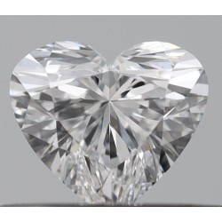 Diament serce, 0.33ct, VS1, E, GIA 6521190015