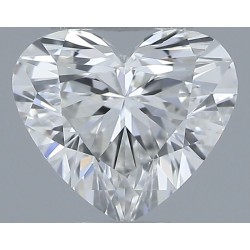 Diament serce, 0.35ct, VVS1, G, GIA 7523190079