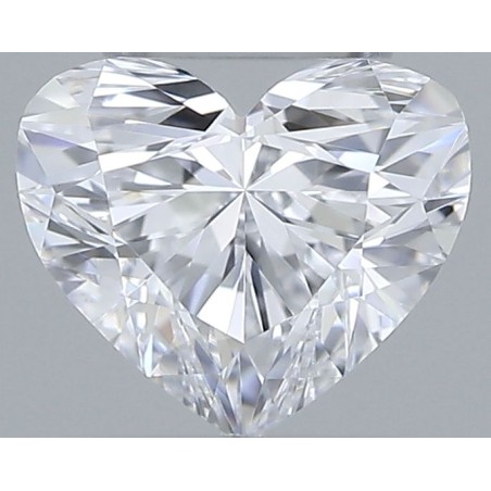 Diament serce, 0.3ct, VVS1, D, GIA 6511461755
