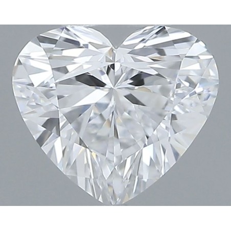 Diament serce, 0.38ct, VVS2, D, GIA 6512860998
