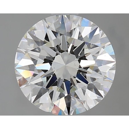 Diament szlif okrągły, 2ct, VS1, G, IGI 710511858