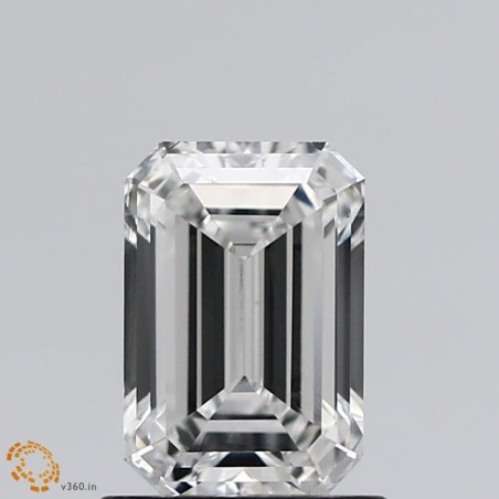 Diament szlif szmaragdowy, 1.2ct, VS1, D, GIA 1405026147