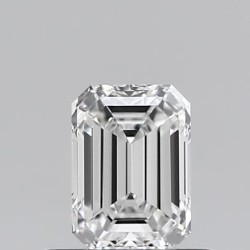 Diament szlif szmaragdowy, 0.5ct, VVS2, E, GIA 5543210256