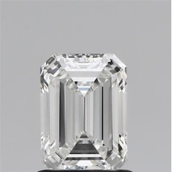Diament szlif szmaragdowy, 1.01ct, VVS1, G, GIA 6521565674