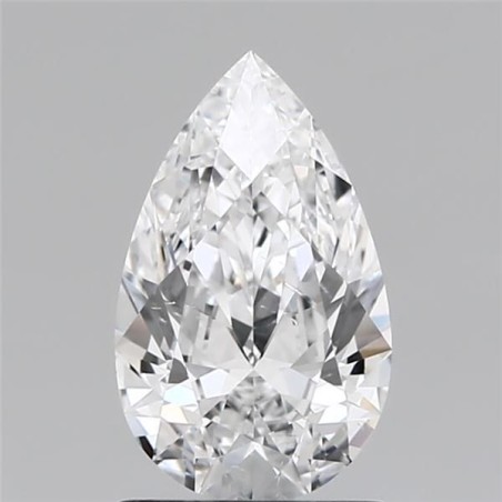 Diament szlif gruszkowy, 1.01ct, SI2, D, GIA 6531235323