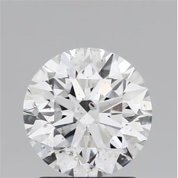 Diament szlif okrągły, 1.51ct, SI2, D, HRD 250000204357