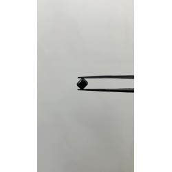 Diament o barwie fantazyjnej szlif szmaragdowy, 0.7ct, VVS2, Fancy Black, GIA 2235370907