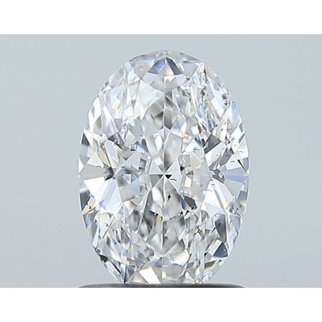 Diament szlif owalny, 0.9ct, SI2, F, GIA 1232811361