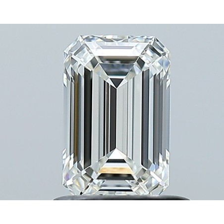 Diament szlif szmaragdowy, 0.9ct, VS1, H, GIA 6237771836