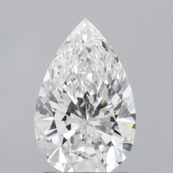 Diament laboratoryjny szlif gruszkowy, 2ct, VVS2, D, IGI LG623416320