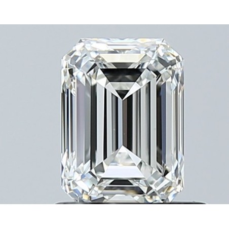 Diament szlif szmaragdowy, 1ct, VS1, H, GIA 6545155729