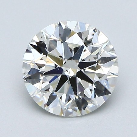 Diament szlif okrągły, 1.51ct, SI2, H, GIA 2517146239