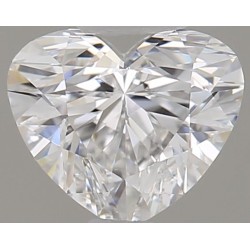 Diament serce, 0.53ct, VVS1, D, GIA 6542277060