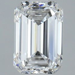 Diament szlif szmaragdowy, 1.5ct, VVS1, E, GIA 6535665246