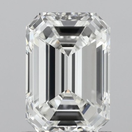 Diament szlif szmaragdowy, 1.4ct, VS1, H, GIA 2544118654