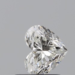 Diament serce, 0.77ct, VVS2, H, GIA 1539908997