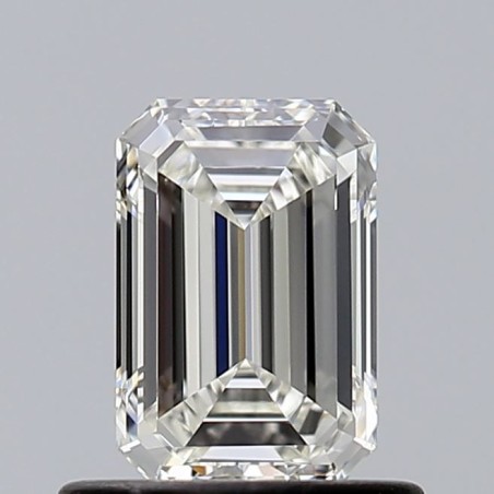 Diament szlif szmaragdowy, 0.7ct, VS1, H, GIA 7538307570
