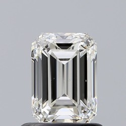 Diament szlif szmaragdowy, 0.9ct, VS2, I, GIA 2537907356