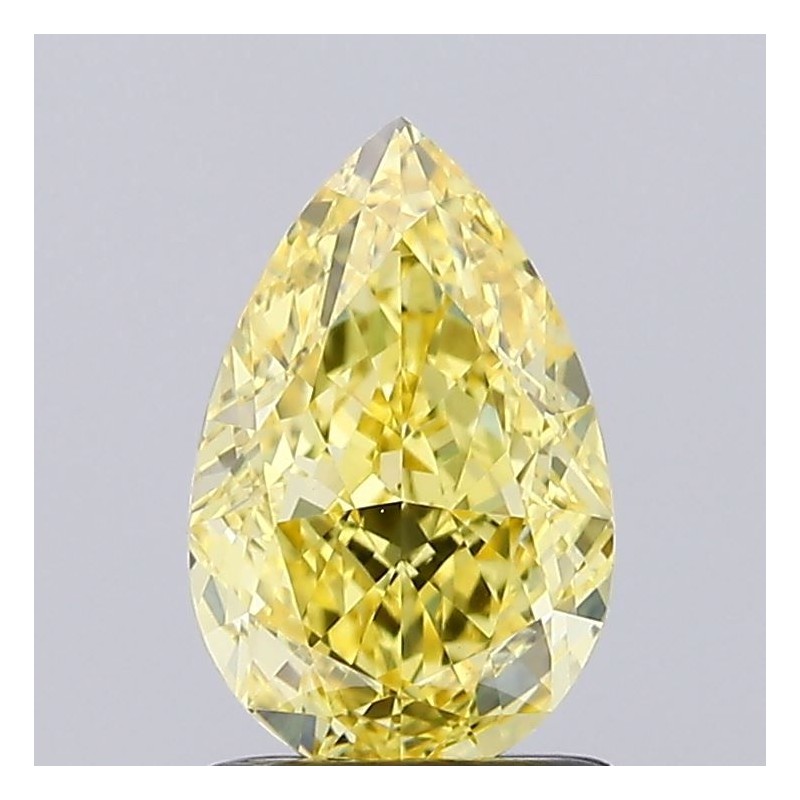 Diament laboratoryjny o barwie fantazyjnej szlif gruszkowy, 1.36ct, VVS2, Fancy Vivid Yellow, IGI LG657422931 Diament laboratoryjny o barwie fantazyjnej szlif gruszkowy, 1.36ct, VVS2, Fancy Vivid Yellow, IGI LG657422931