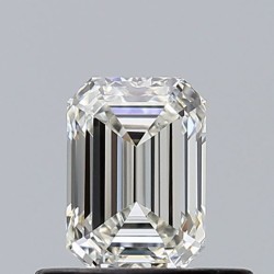 Diament szlif szmaragdowy, 0.5ct, VVS1, I, GIA 6521760281