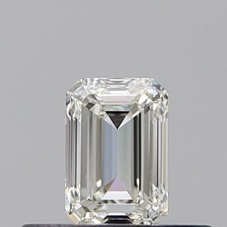Diament szlif szmaragdowy, 0.3ct, SI1, H, GIA 6545128529
