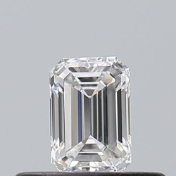 Diament szlif szmaragdowy, 0.3ct, VS1, E, GIA 2538652032