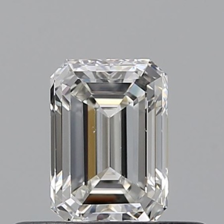 Diament szlif szmaragdowy, 0.4ct, VS2, H, GIA 6541114403
