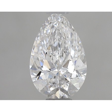 Diament szlif gruszkowy, 0.71ct, SI2, D, GIA 5533886359