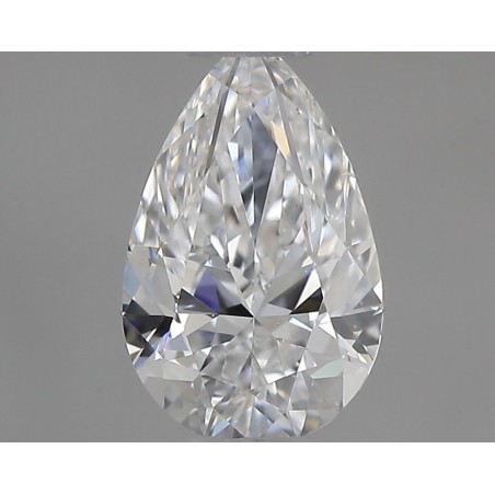 Diament szlif gruszkowy, 0.4ct, VS2, D, GIA 7503980274