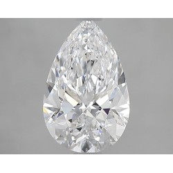 Diament szlif gruszkowy, 1.51ct, SI2, D, GIA 7543275422