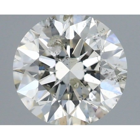 Diament szlif okrągły, 0.56ct, SI2, I, IGI 727541908