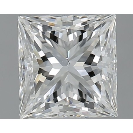Diament szlif princess, 1.01ct, SI1, I, GIA 7526742649