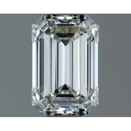 Diament szlif szmaragdowy, 0.81ct, VS1, H, GIA 7542329682