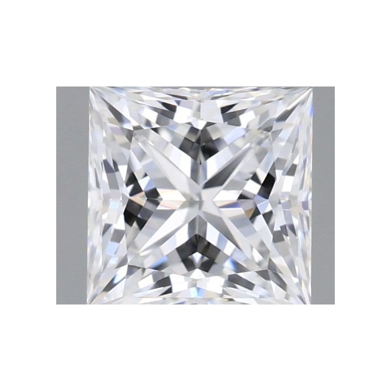 Diament szlif princess, 0.53ct, VS1, E, GIA 7521085589