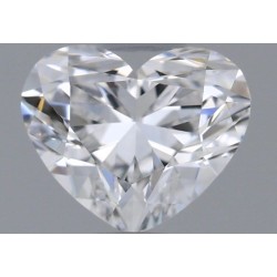 Diament serce, 0.53ct, VVS2, D, GIA 6512880406