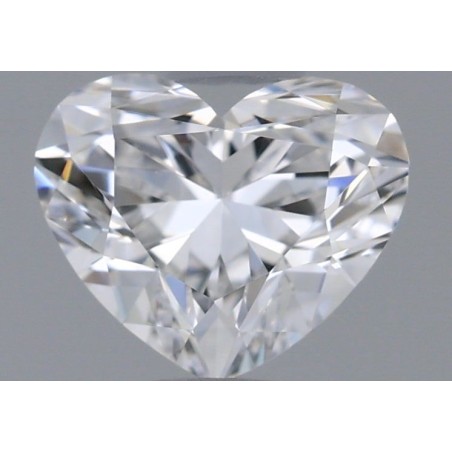 Diament serce, 0.53ct, VVS2, D, GIA 6512880406