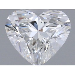 Diament serce, 0.6ct, VVS2, F, GIA 2526567606