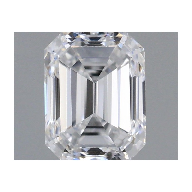 Diament szlif szmaragdowy, 0.6ct, VS2, D, GIA 5536508061