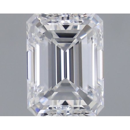 Diament szlif szmaragdowy, 0.61ct, VVS2, D, GIA 7523843479