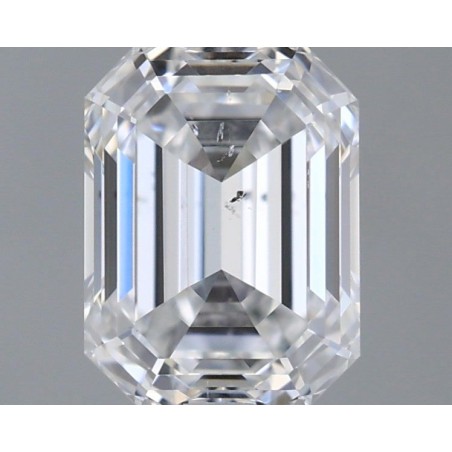 Diament szlif szmaragdowy, 0.65ct, SI2, D, GIA 2536443122