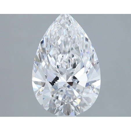 Diament laboratoryjny szlif gruszkowy, 1.56ct, VVS2, E, IGI LG573387341