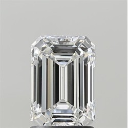 Diament laboratoryjny szlif szmaragdowy, 1.57ct, VVS2, E, IGI LG759517553