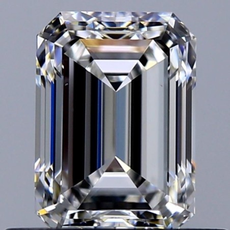Diament szlif szmaragdowy, 0.7ct, VS1, F, GIA 1528035631