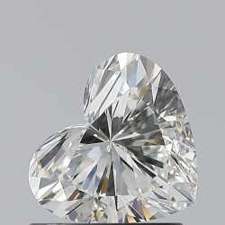 Diament serce, 0.9ct, VVS1, H, GIA 5533322091