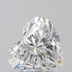 Diament serce, 1.5ct, SI2, E, GIA 2517956617
