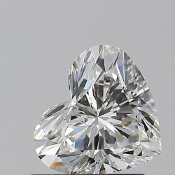 Diament serce, 1ct, SI1, G, GIA 5533121578