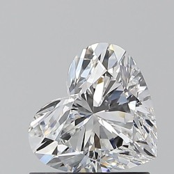 Diament serce, 0.91ct, VS1, E, GIA 2536181417